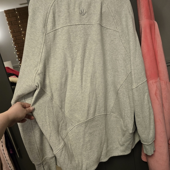 Like new lululemon half zip hoodie (long version) - Picture 4 of 5